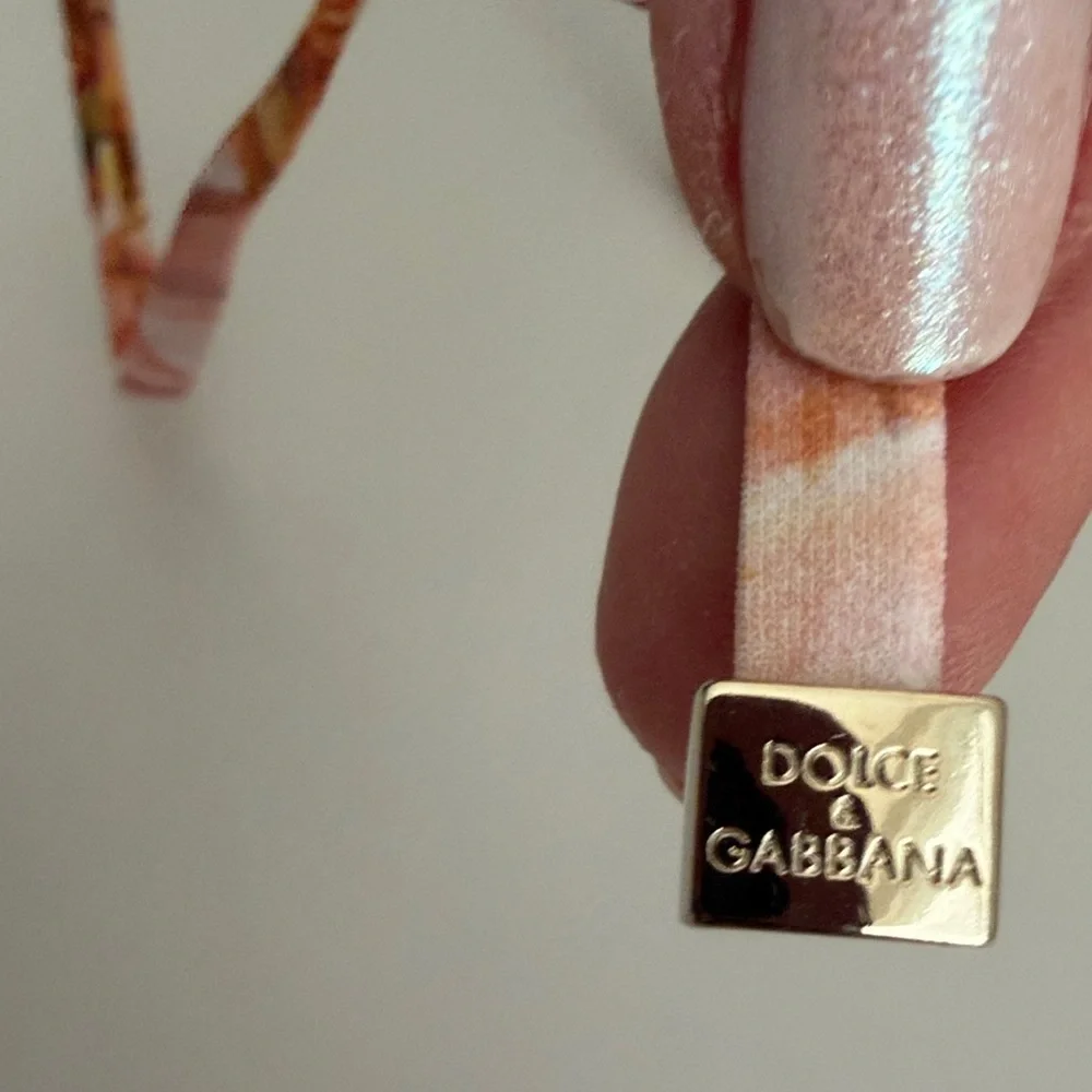 Dolce & Gabbana Multicolor Floral Bikini Top - Picture 9 of 12